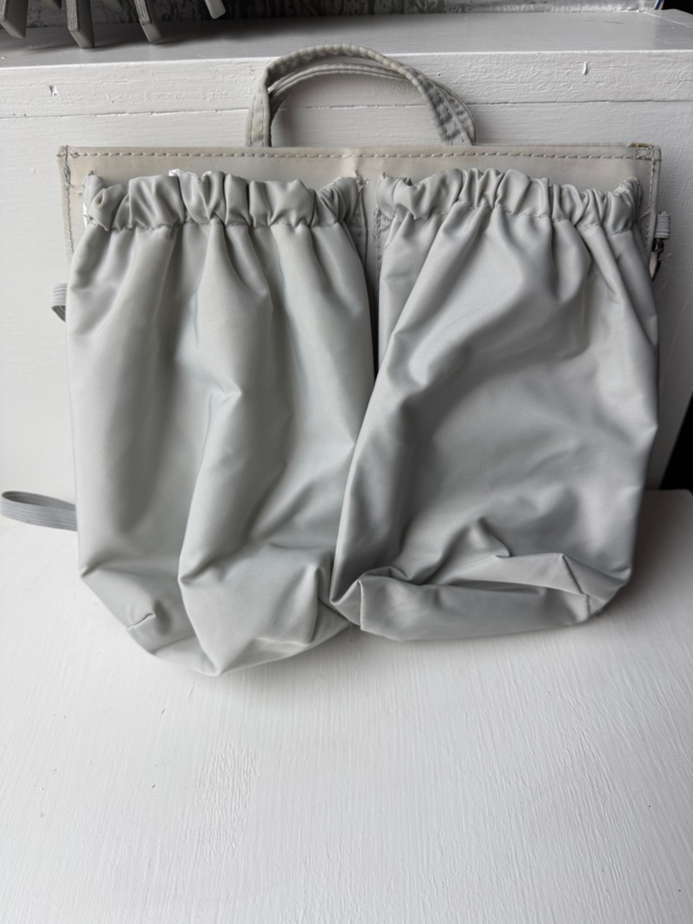 Light Gray Baby Bag Organizer Tote